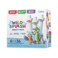 Sugar-Free Wild Splash 6-Pack Variety Pack 2TB7 - Vitamin-Infused Natural Refreshing Flavor Core - Default Title
