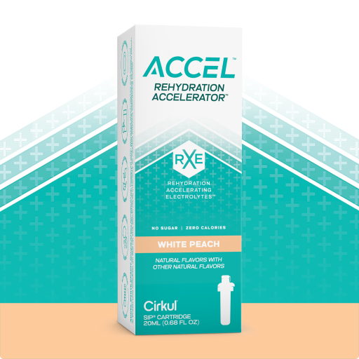 Zero-Calorie Accel White Peach PJ1B - Vitamin-Infused Natural Refreshing Flavor Core - Default Title
