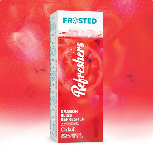 Natural Fruit Flavored Frosted Dragon Bliss Refresher 3YSL - Zero-Calorie Multi-Flavor Sip Pods for Water Bottle - Default Title