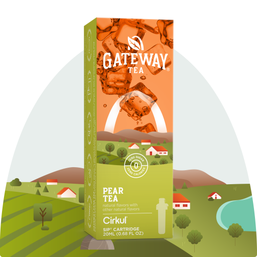 Zero-Calorie Gateway Pear Tea KXH2 - Vitamin-Infused Natural Refreshing Flavor Core - Default Title