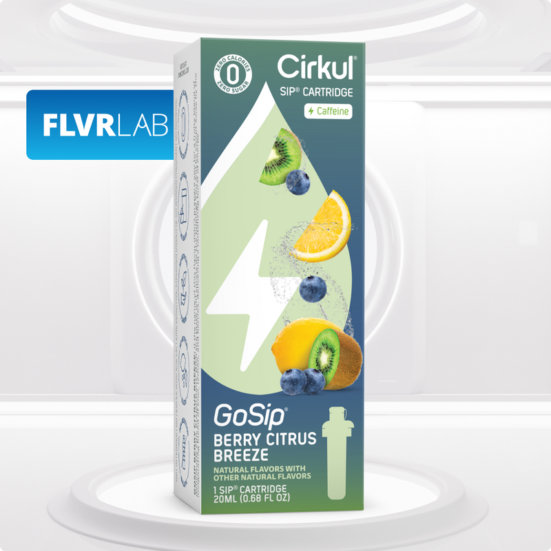 Refreshing Electrolyte GoSip Berry Citrus Breeze 2YHA - Electrolyte Hydration Enhanced Taste Cartridges - Default Title