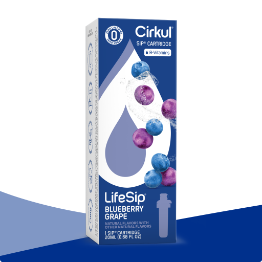 Sugar-Free LifeSip Blueberry Grape C76C - Vitamin-Infused Natural Refreshing Flavor Core - Default Title